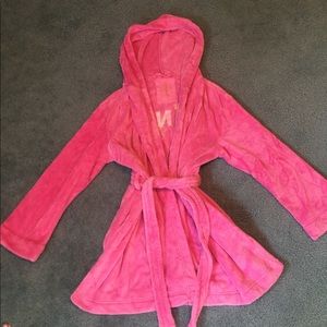 Victoria’s Secret Pink Plush Hooded ‘Royalty’ Robe